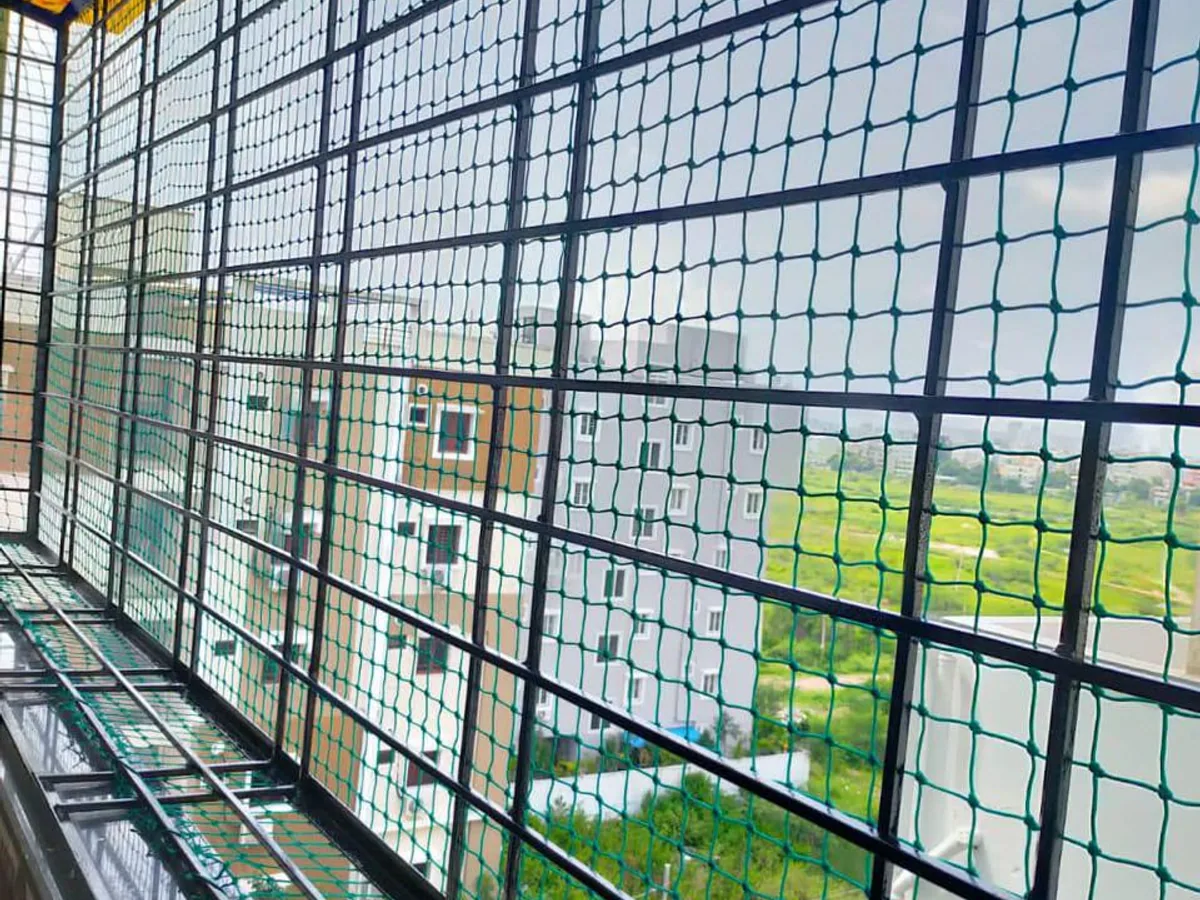 Pigeon Safety Nets service by VR Invisible Grills in Bengaluru and Mysuru