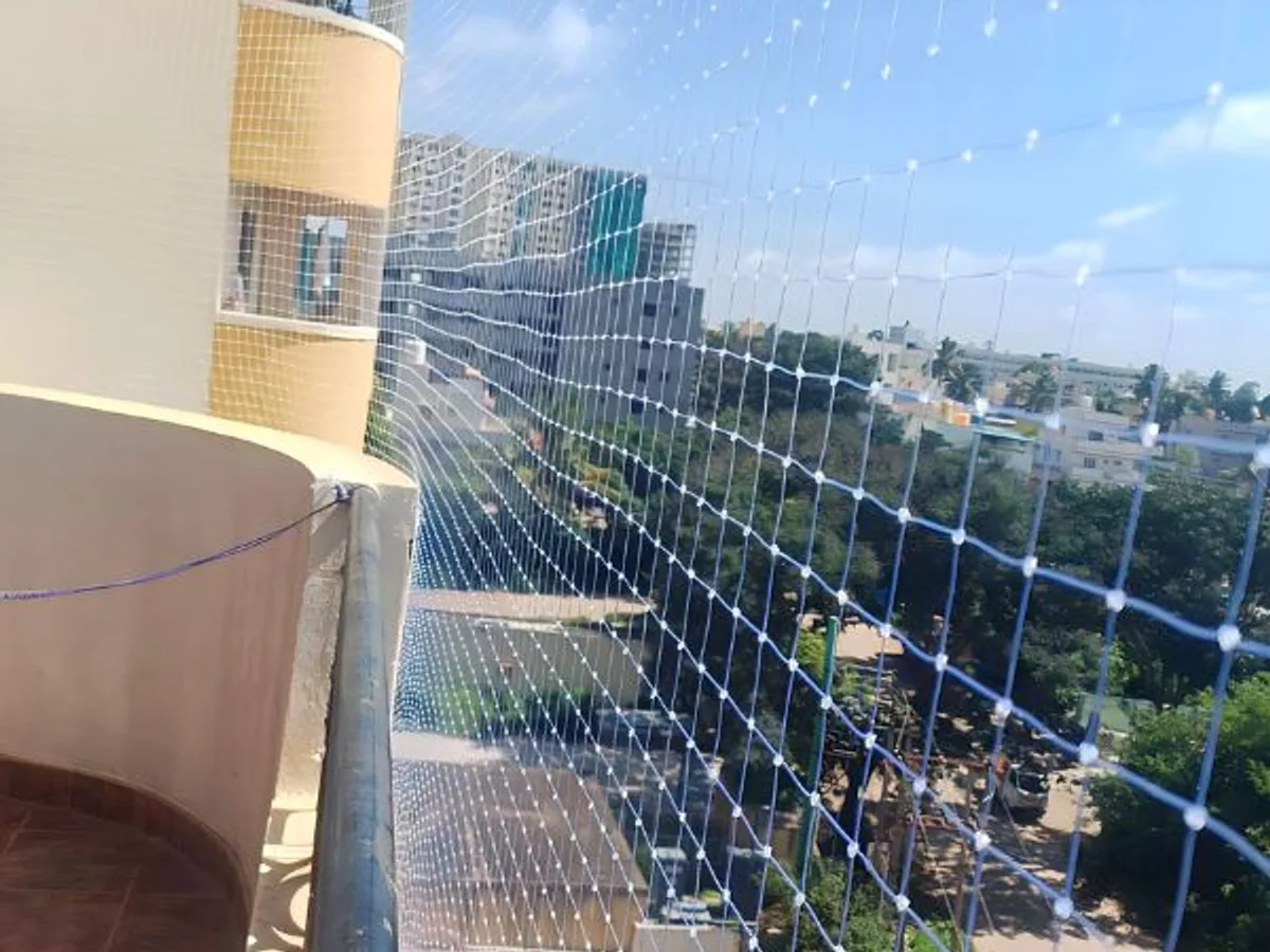 Terrace Safety Nets service by VR Invisible Grills in Bengaluru and Mysuru